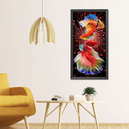 Fish - Full Square Drill Diamond Painting 40*80CM