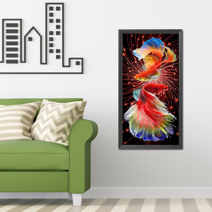 Fish - Full Square Drill Diamond Painting 40*80CM