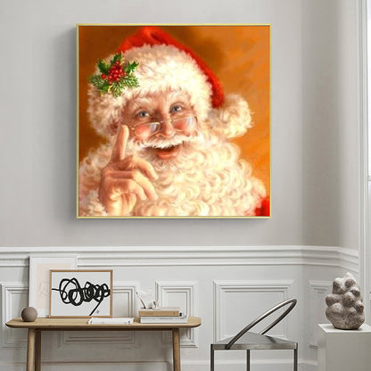 Santa Claus - Full Round Drill Diamond Painting 30*30CM