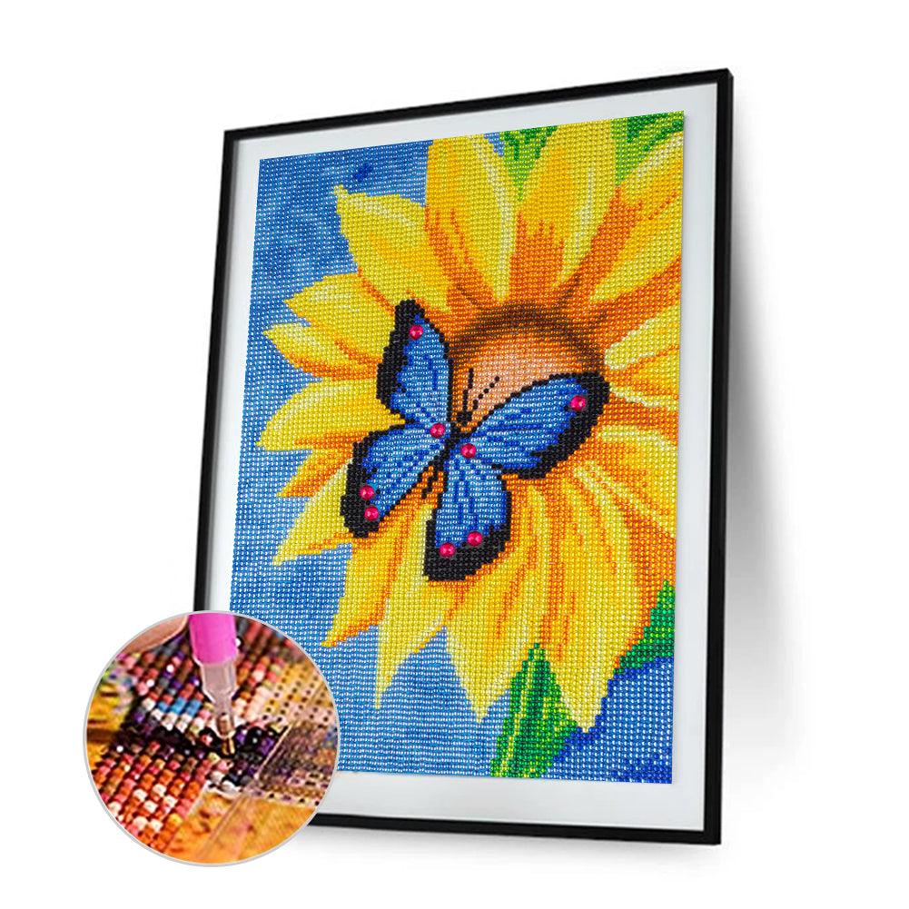 Butterfly - Special Shaped Drill Diamond Painting 30*40CM