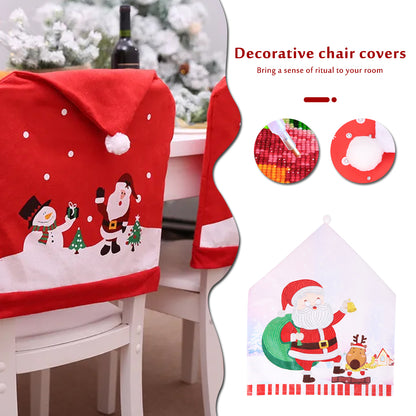 DIY Decorative Slipcovers Christmas Chair Covers Diamond Painting Kits