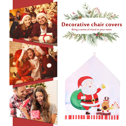 DIY Decorative Slipcovers Christmas Chair Covers Diamond Painting Kits