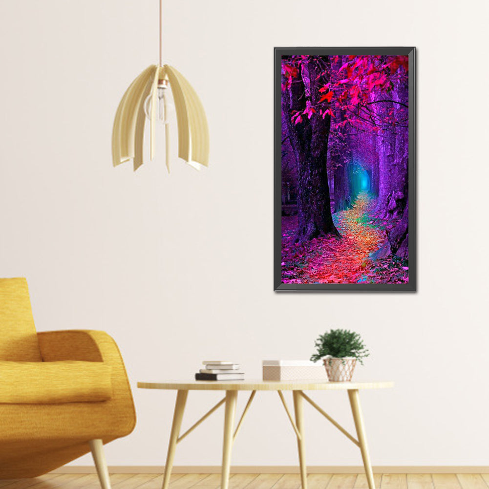 Forest Path - Full Square Drill Diamond Painting 40*70CM