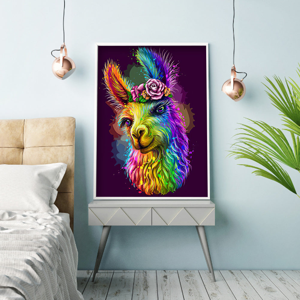 Alpaca - Full Round Drill Diamond Painting 30*40CM