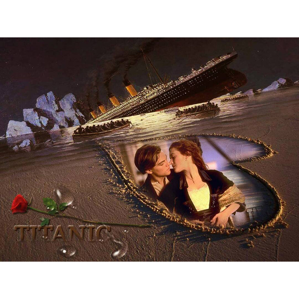 Titanic - Full Round Drill Diamond Painting 50*40CM