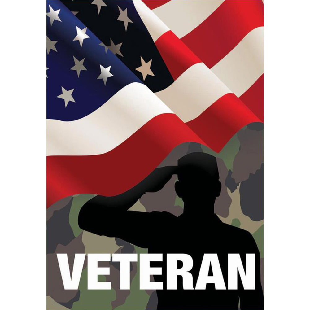 Flag - Full Round Drill Diamond Painting 30*40CM