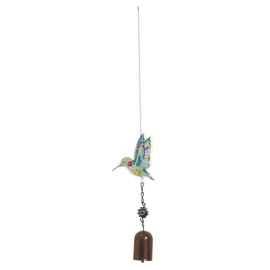 5D DIY Diamond Painting Wind Chime Bell Pendant Art Mosaic Kit Home Decor