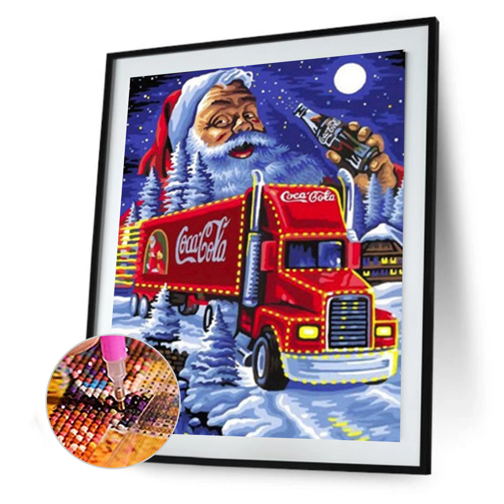 Santa Claus - Full Round Drill Diamond Painting 30*40CM