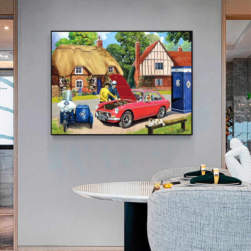 Car - Full Square Drill Diamond Painting 40*30CM