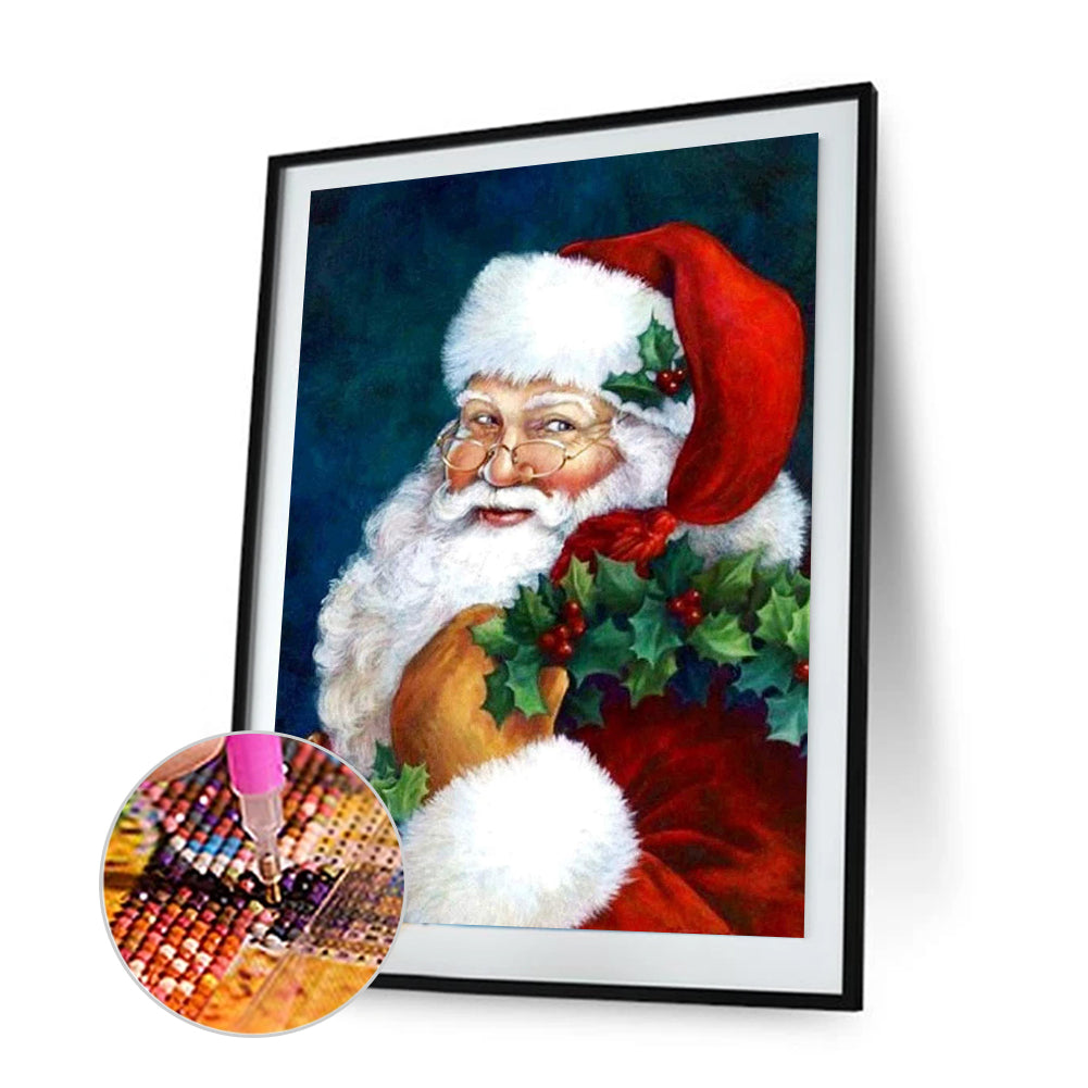 Santa Claus - Full Round Drill Diamond Painting 40*50CM