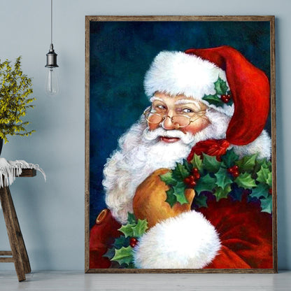 Santa Claus - Full Round Drill Diamond Painting 40*50CM