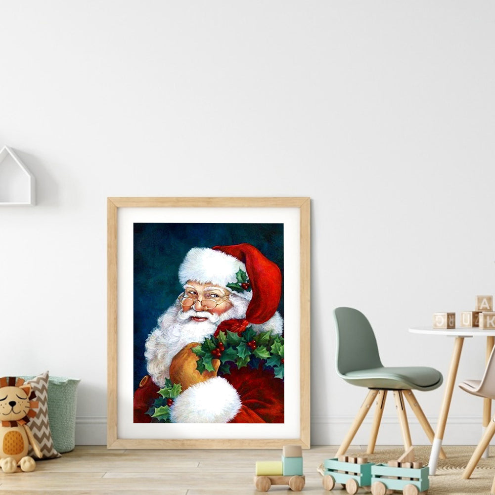 Santa Claus - Full Round Drill Diamond Painting 40*50CM