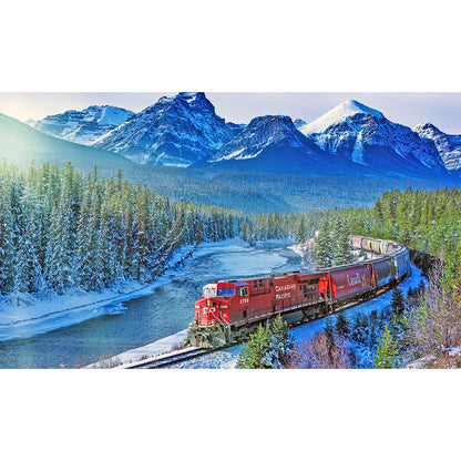 Train - Full Square Drill Diamond Painting 45*75CM