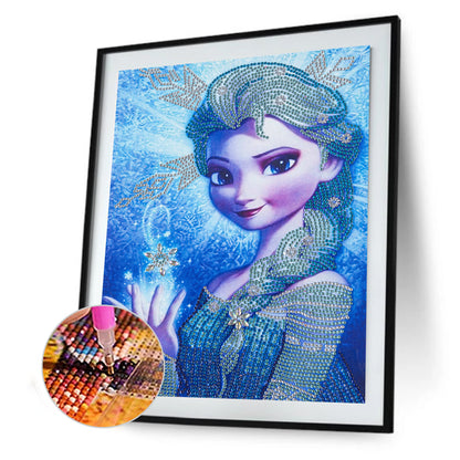 Princess - Special Shaped Drill Diamond Painting 30*40CM