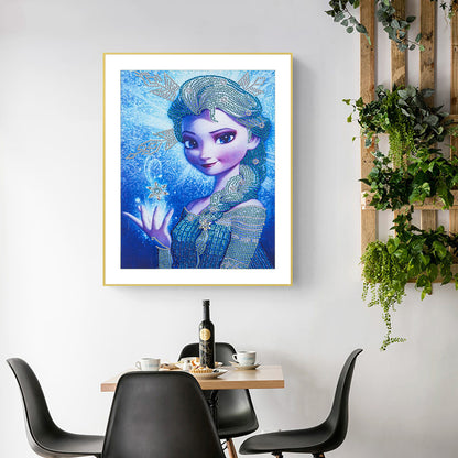 Princess - Special Shaped Drill Diamond Painting 30*40CM