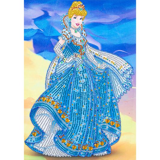 Princess - Special Shaped Drill Diamond Painting 30*40CM