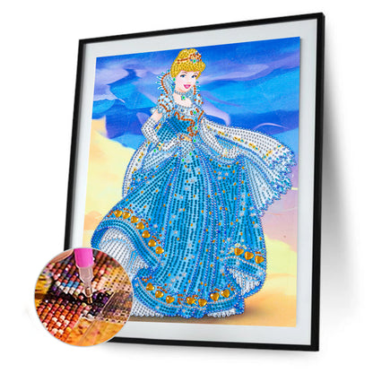 Princess - Special Shaped Drill Diamond Painting 30*40CM