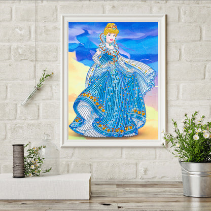 Princess - Special Shaped Drill Diamond Painting 30*40CM