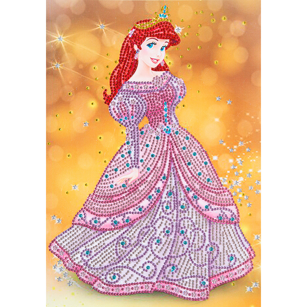 Princess - Special Shaped Drill Diamond Painting 30*40CM