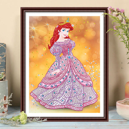 Princess - Special Shaped Drill Diamond Painting 30*40CM