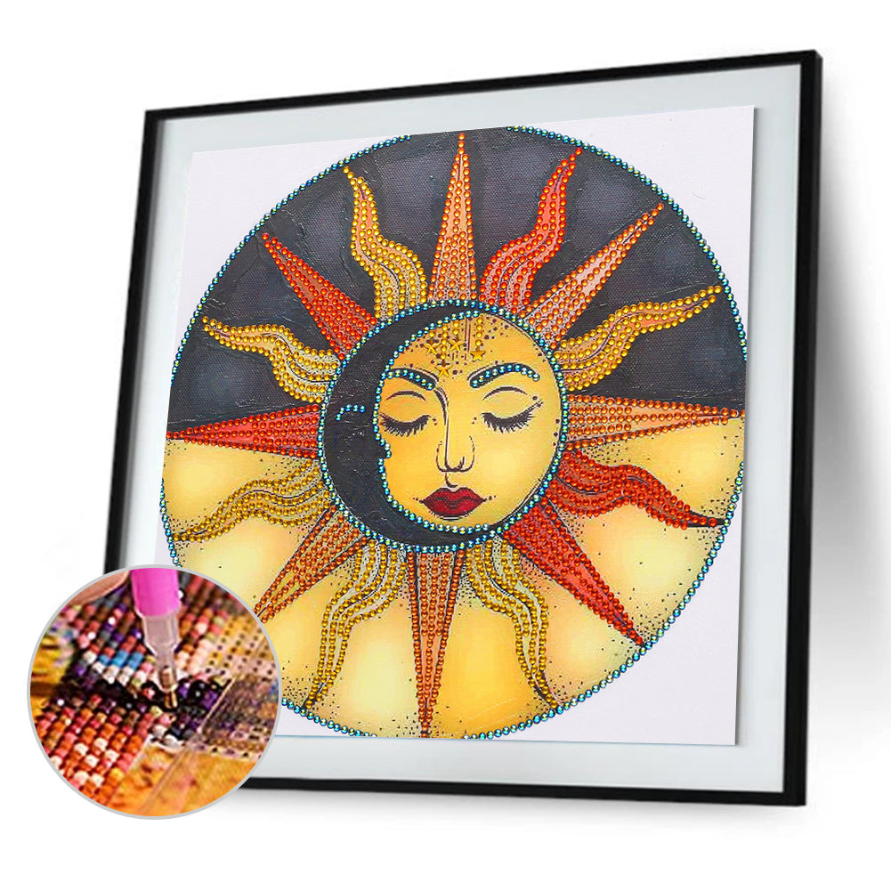 Sunflower - Special Shaped Drill Diamond Painting 30*30CM