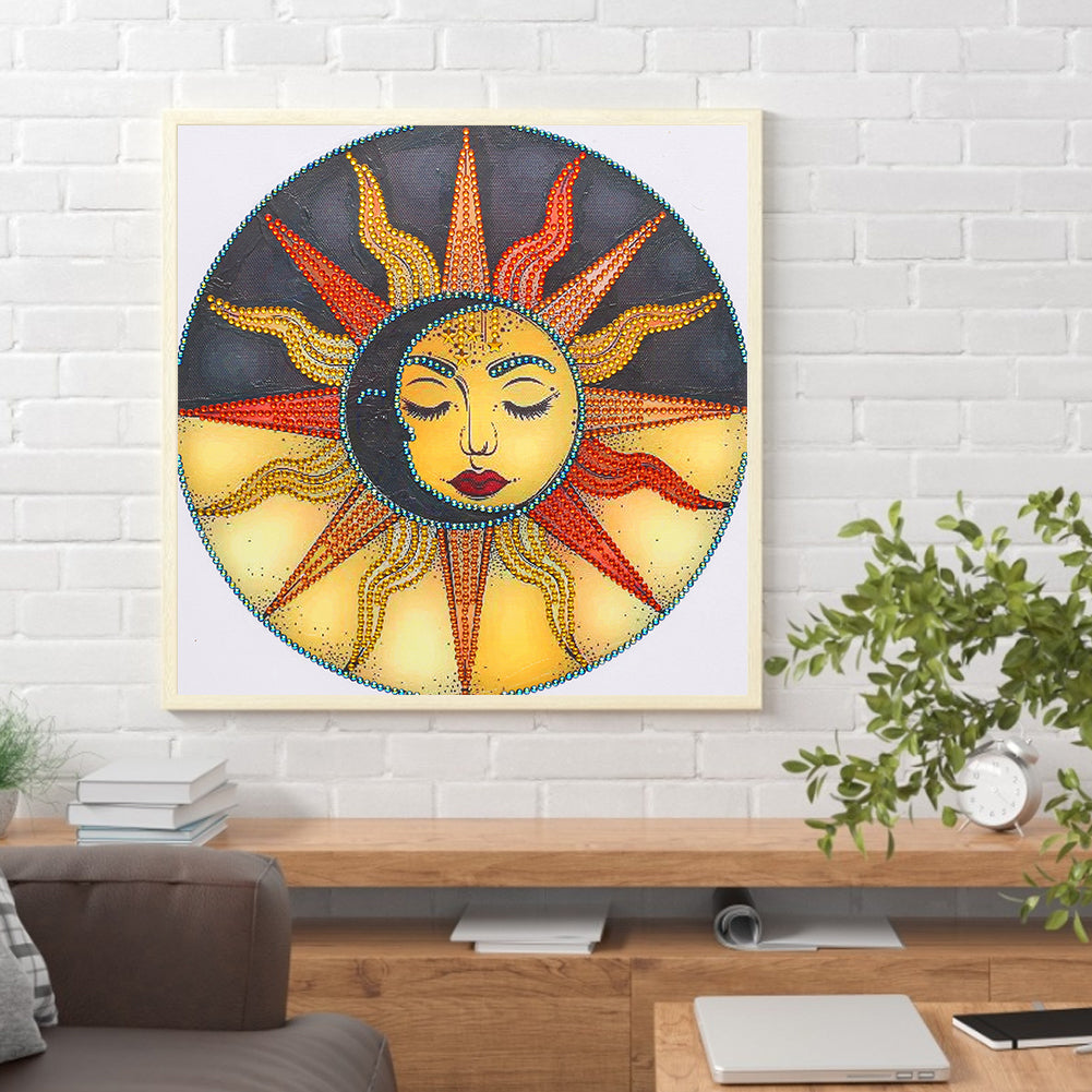 Sunflower - Special Shaped Drill Diamond Painting 30*30CM