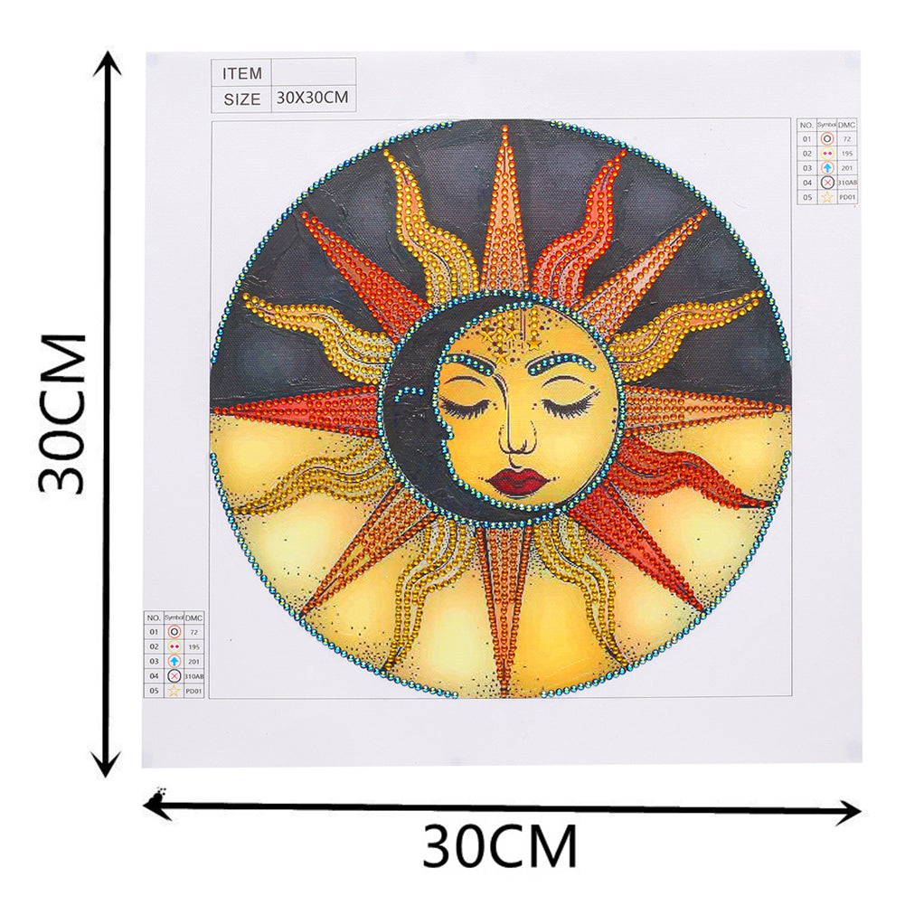 Sunflower - Special Shaped Drill Diamond Painting 30*30CM