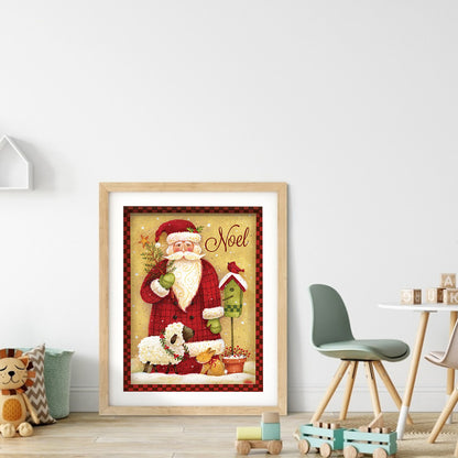 Santa Claus - Full Round Drill Diamond Painting 30*40CM