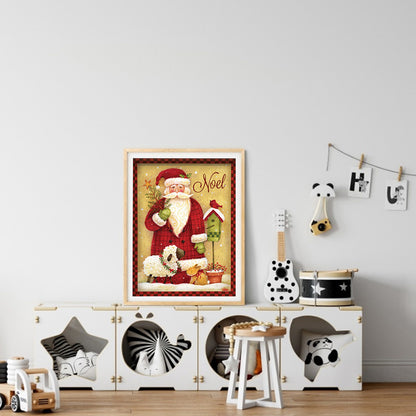 Santa Claus - Full Round Drill Diamond Painting 30*40CM