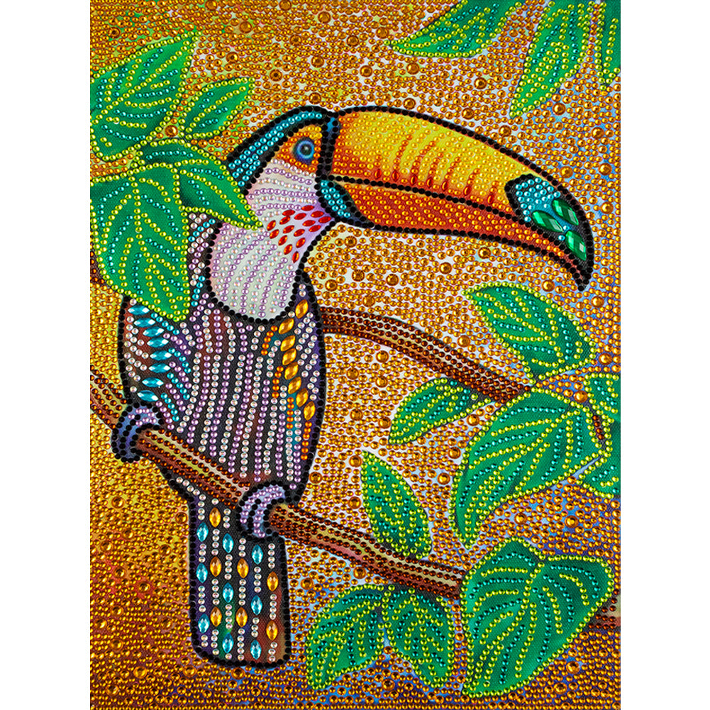 Bird - Special Shaped Drill Diamond Painting 30*40CM