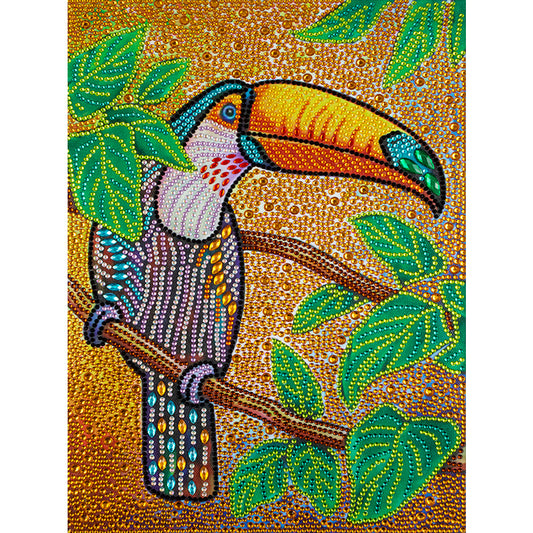 Bird - Special Shaped Drill Diamond Painting 30*40CM