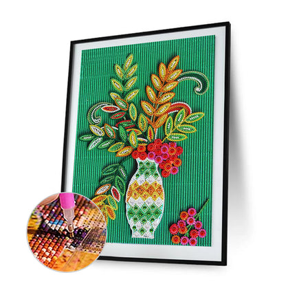 Quilling Paper - Special Shaped Drill Diamond Painting 30*40CM