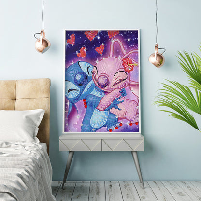 Stitch - Special Shaped Drill Diamond Painting 30*40CM