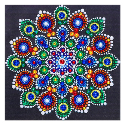 Luminous Datura - Special Shaped Drill Diamond Painting 30*30CM