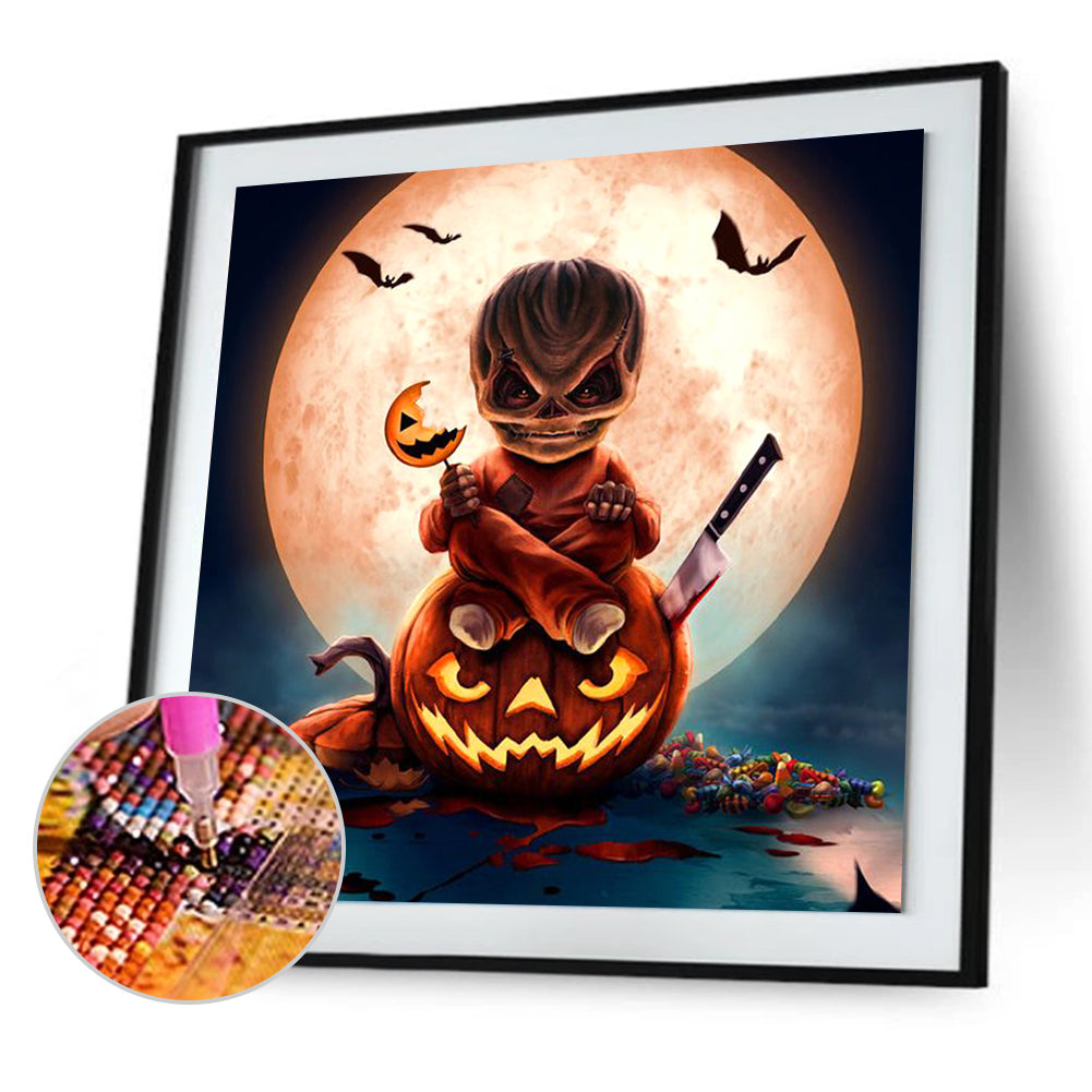 Halloween - Full Round Drill Diamond Painting 30*30CM