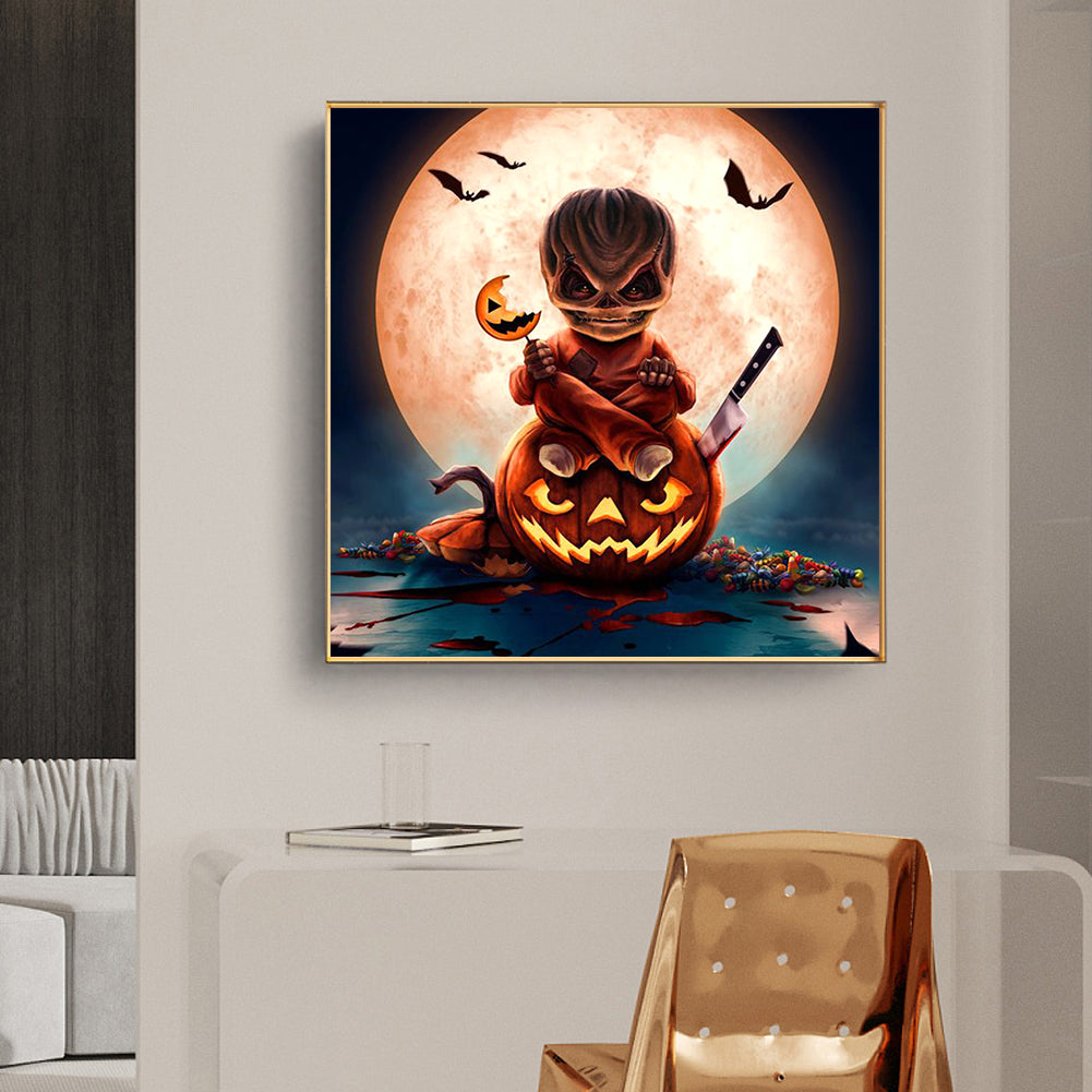 Halloween - Full Round Drill Diamond Painting 30*30CM