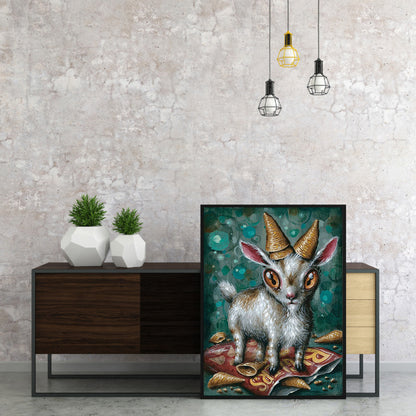 Sheep - Full Round Drill Diamond Painting 40*50CM