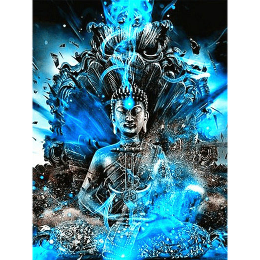 Buddha - Full Round Drill Diamond Painting 30*40CM