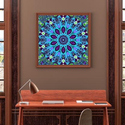 Datura - Full Round Drill Diamond Painting 30*30CM