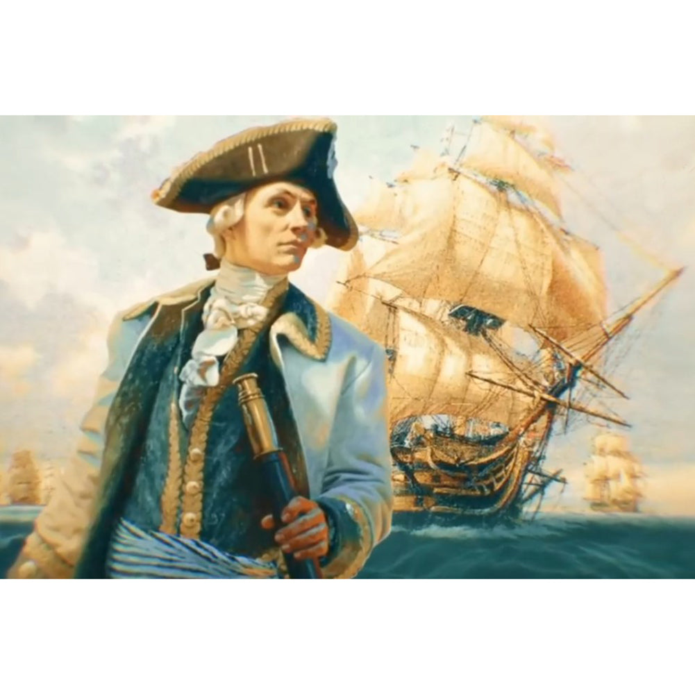Maritime Voyage - Full Round Drill Diamond Painting 40*30CM