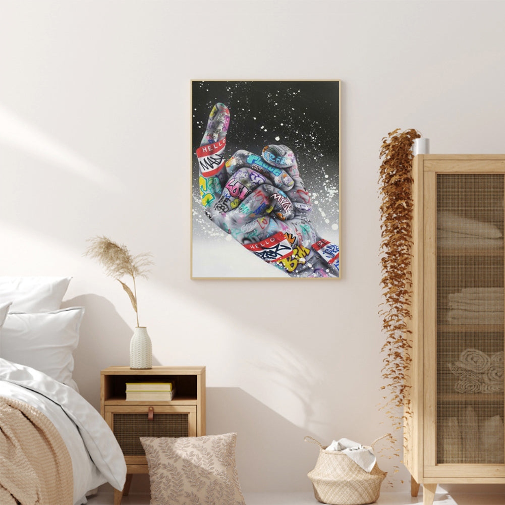 Graffiti - Full Round Drill Diamond Painting 30*40CM