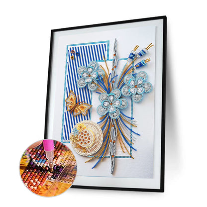 Paper Quilling - Special Shaped Drill Diamond Painting 30*40CM