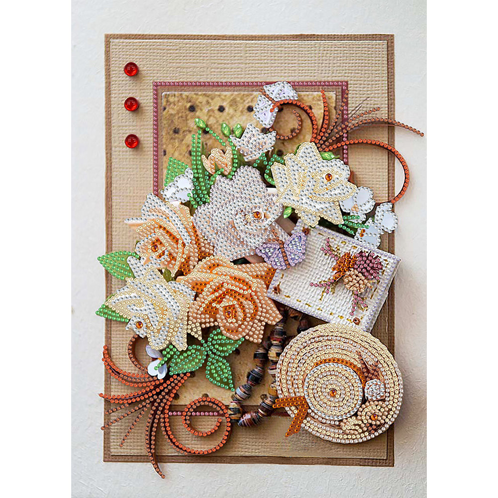 Paper Quilling - Special Shaped Drill Diamond Painting 30*40CM