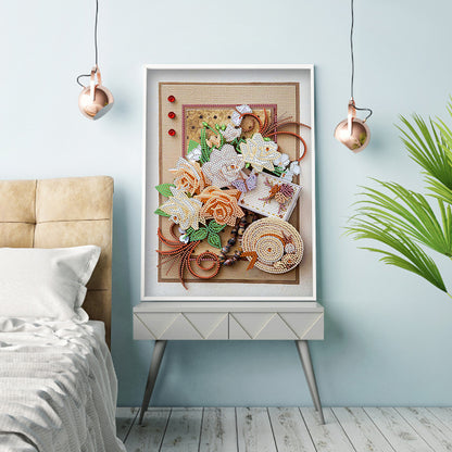 Paper Quilling - Special Shaped Drill Diamond Painting 30*40CM