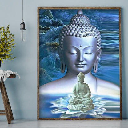 Buddha Statue - Full Round Drill Diamond Painting 30*40CM