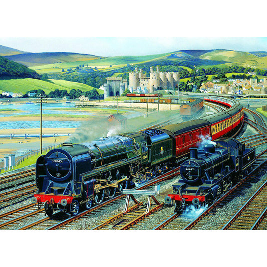 Train - Full Square Drill Diamond Painting 50*40CM