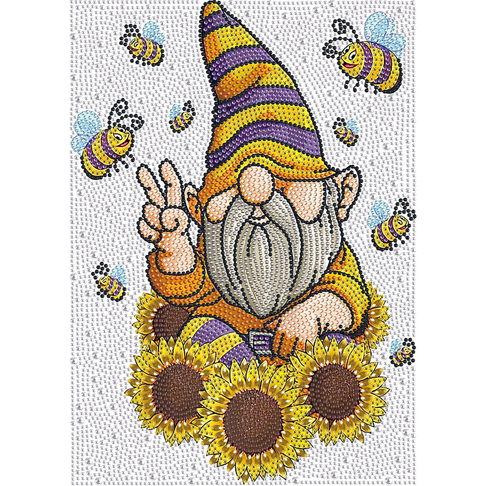 Gnome Goblin - Special Shaped Drill Diamond Painting 30*40CM