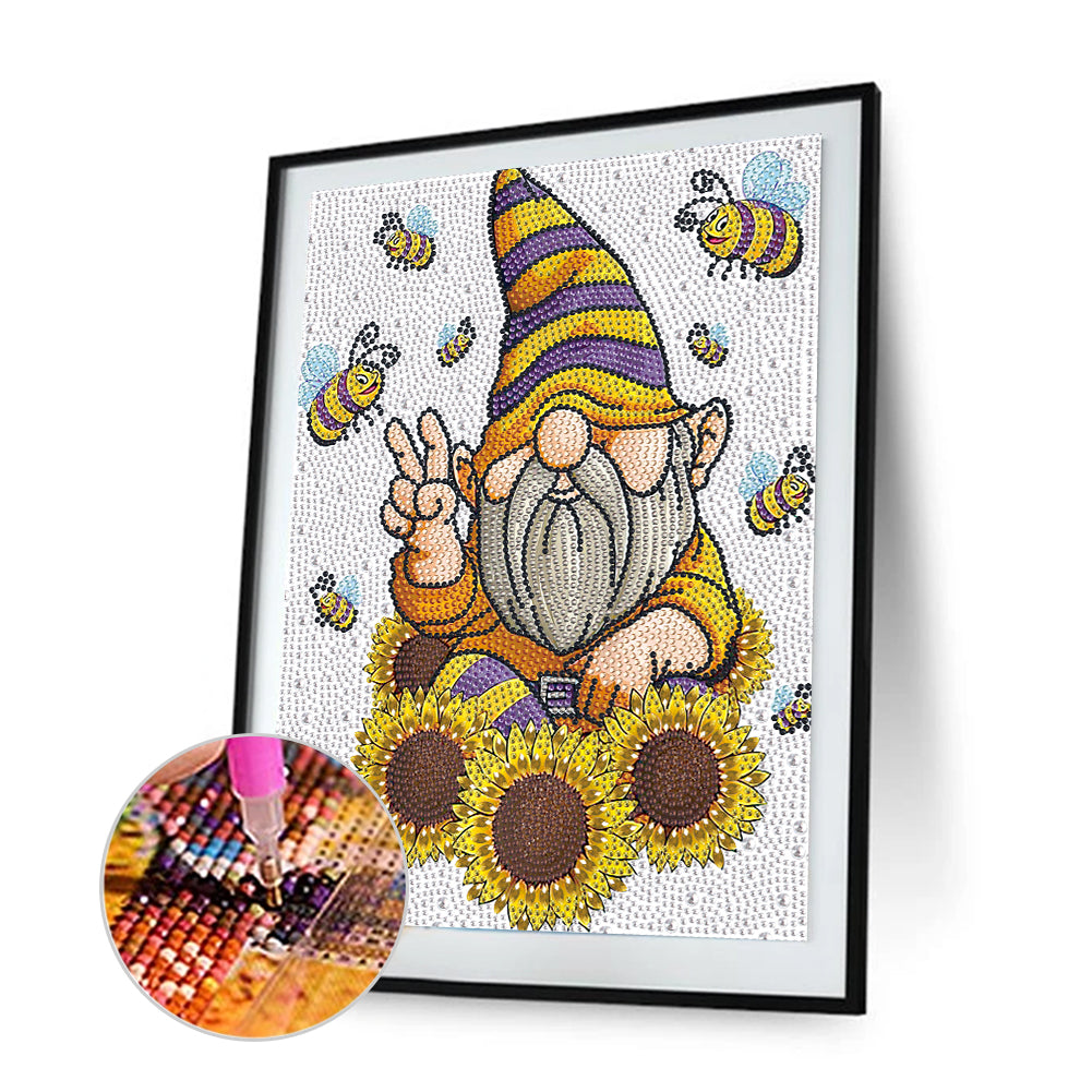 Gnome Goblin - Special Shaped Drill Diamond Painting 30*40CM