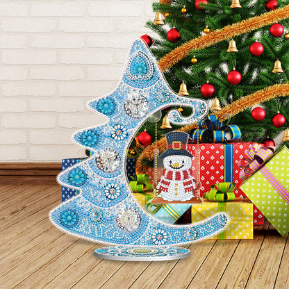 Special Shaped Diamond Painting Christmas Desktop Ornament Embroidery Craft