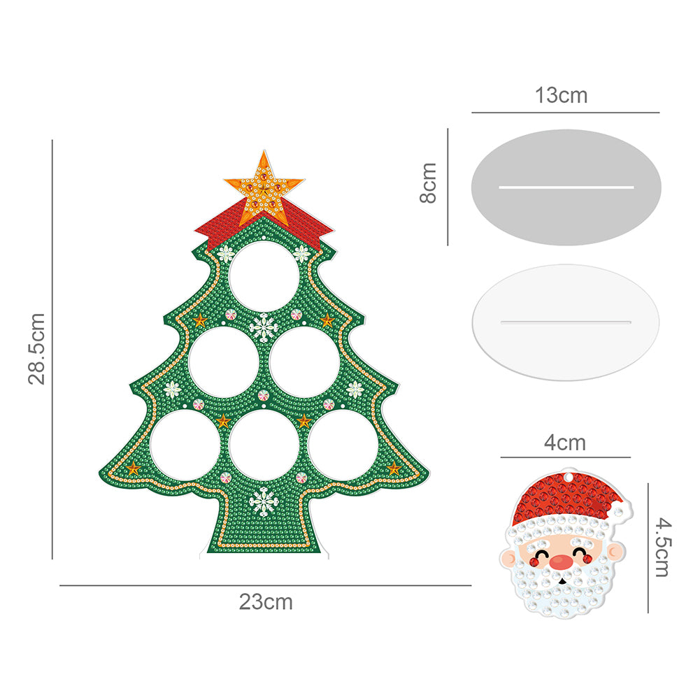 Special Shaped Diamond Painting Christmas Desktop Ornament Embroidery Craft